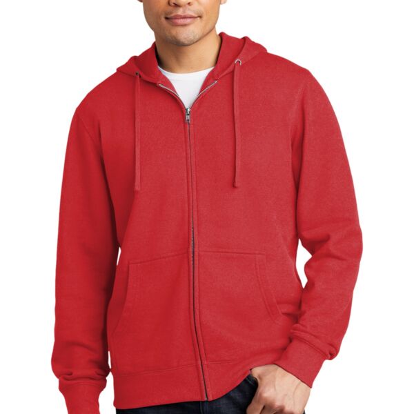 District V.I.T.  Fleece Full Zip Hoodie DT6102 V.I.T.  Fleece Full Zip Hoodie Thumbnail