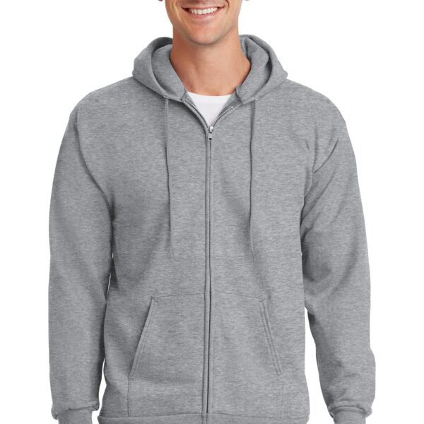 Port & Company Essential Fleece Full Zip Hooded Sweatshirt PC90ZH Essential Fleece Full Zip Hooded Sweatshirt Thumbnail
