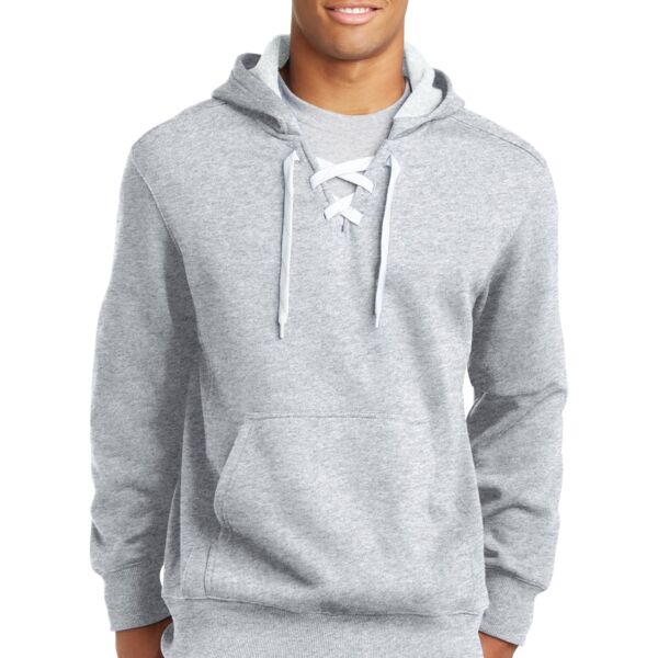Sport Tek Lace Up Pullover Hooded Sweatshirt ST271 Lace Up Pullover Hooded Sweatshirt Thumbnail