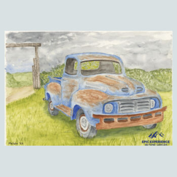 WATER COLOR TRUCK - Posi UV ® Pro Tee Design