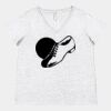 Women's Curvy Collection Fine Jersey V-Neck Tee Thumbnail