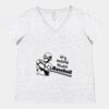 Women's Curvy Collection Fine Jersey V-Neck Tee Thumbnail