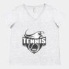 Women's Curvy Collection Fine Jersey V-Neck Tee Thumbnail