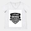 Women's Curvy Collection Fine Jersey V-Neck Tee Thumbnail