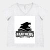 Women's Curvy Collection Fine Jersey V-Neck Tee Thumbnail