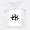 Women's Curvy Collection Fine Jersey V-Neck Tee Thumbnail