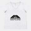 Women's Curvy Collection Fine Jersey V-Neck Tee Thumbnail