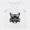 Women's Curvy Collection Fine Jersey V-Neck Tee Thumbnail