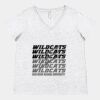 Women's Curvy Collection Fine Jersey V-Neck Tee Thumbnail