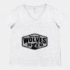 Women's Curvy Collection Fine Jersey V-Neck Tee Thumbnail