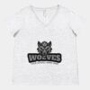 Women's Curvy Collection Fine Jersey V-Neck Tee Thumbnail
