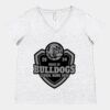 Women's Curvy Collection Fine Jersey V-Neck Tee Thumbnail