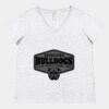 Women's Curvy Collection Fine Jersey V-Neck Tee Thumbnail