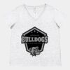 Women's Curvy Collection Fine Jersey V-Neck Tee Thumbnail