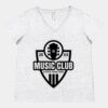 Women's Curvy Collection Fine Jersey V-Neck Tee Thumbnail