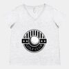 Women's Curvy Collection Fine Jersey V-Neck Tee Thumbnail