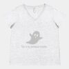 Women's Curvy Collection Fine Jersey V-Neck Tee Thumbnail