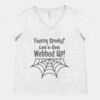 Women's Curvy Collection Fine Jersey V-Neck Tee Thumbnail