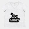 Women's Curvy Collection Fine Jersey V-Neck Tee Thumbnail