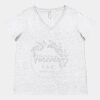 Women's Curvy Collection Fine Jersey V-Neck Tee Thumbnail