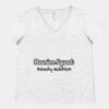 Women's Curvy Collection Fine Jersey V-Neck Tee Thumbnail