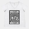 Women's Curvy Collection Fine Jersey V-Neck Tee Thumbnail