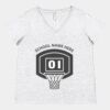 Women's Curvy Collection Fine Jersey V-Neck Tee Thumbnail