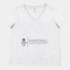 Women's Curvy Collection Fine Jersey V-Neck Tee Thumbnail