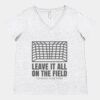 Women's Curvy Collection Fine Jersey V-Neck Tee Thumbnail