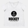 Women's Curvy Collection Fine Jersey V-Neck Tee Thumbnail