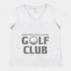 Women's Curvy Collection Fine Jersey V-Neck Tee Thumbnail