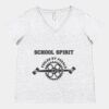 Women's Curvy Collection Fine Jersey V-Neck Tee Thumbnail