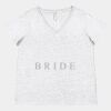 Women's Curvy Collection Fine Jersey V-Neck Tee Thumbnail