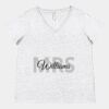 Women's Curvy Collection Fine Jersey V-Neck Tee Thumbnail