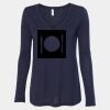 Women's Flowy Long Sleeve V-Neck Tee Thumbnail