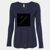 Women's Flowy Long Sleeve V-Neck Tee Thumbnail