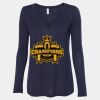 Women's Flowy Long Sleeve V-Neck Tee Thumbnail