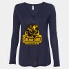 Women's Flowy Long Sleeve V-Neck Tee Thumbnail
