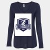 Women's Flowy Long Sleeve V-Neck Tee Thumbnail