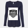 Women's Flowy Long Sleeve V-Neck Tee Thumbnail