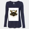 Women's Flowy Long Sleeve V-Neck Tee Thumbnail