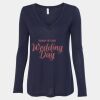 Women's Flowy Long Sleeve V-Neck Tee Thumbnail