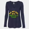 Women's Flowy Long Sleeve V-Neck Tee Thumbnail