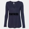 Women's Flowy Long Sleeve V-Neck Tee Thumbnail