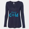Women's Flowy Long Sleeve V-Neck Tee Thumbnail